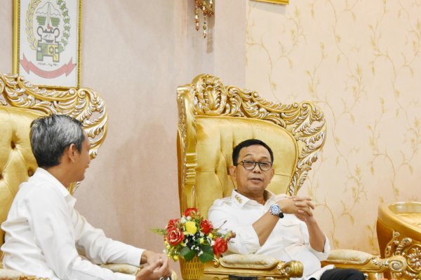 Bupati Soppeng Suwardi Haseng Terima Kunjungan Audiensi PT. Indosat Ooredoo Hutchison