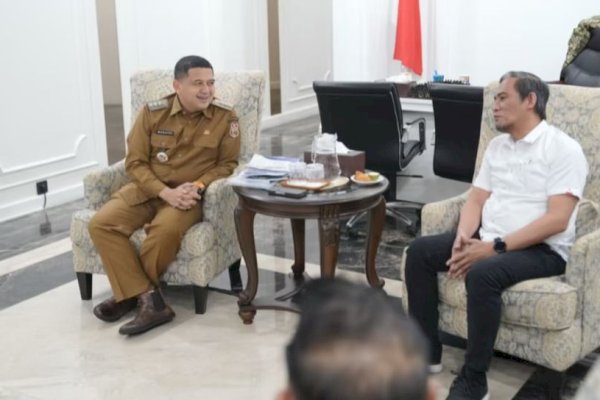 Bahas Raker hingga Peresmian Kantor Baru, PWI Sulsel Temui Wali Kota Makassar