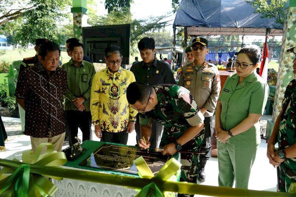 Wabup Selle bersama Dandim 1423/Soppeng Sambut Kunjungan Kerja Danrem 141/Toddopuli