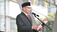 Ketua DPRD Makassar Supratman Bacakan Teks Proklamasi pada Upacara HUT RI ke-80