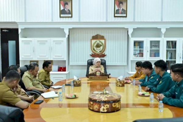 Aliyah Mustika Ilham Terima Audiensi Pemuda Remaja Masjid Al-Markaz