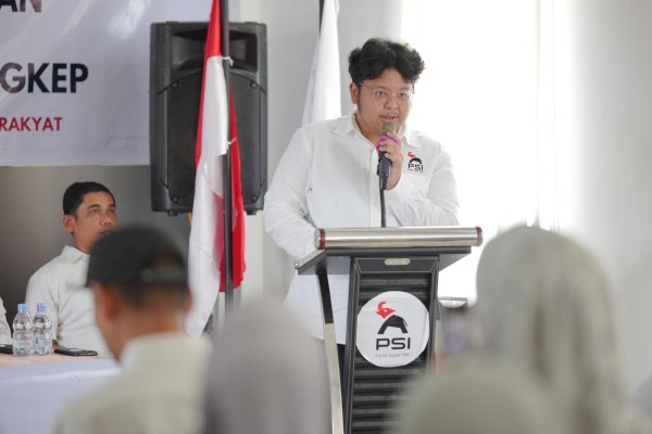 Di Pangkep, Ketua PSI Sulsel Muammar Gandi Yakin Menang Besar di Pemilu 2029