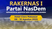 Kemandirian Berpikir Jadi Spirit Rakernas NasDem 2025 di Makassar