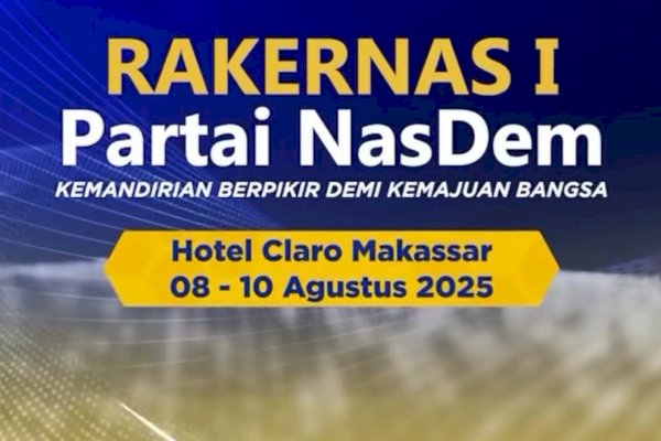 Kemandirian Berpikir Jadi Spirit Rakernas NasDem 2025 di Makassar