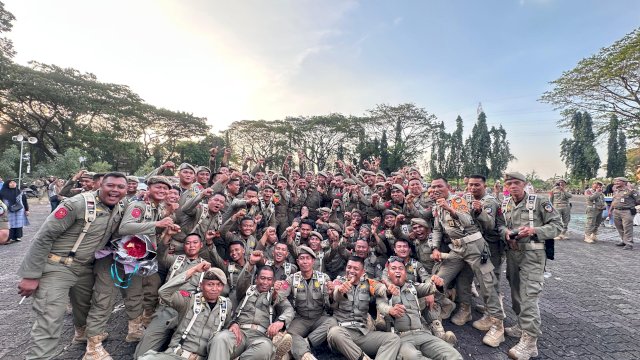408 Pegawai Pemerintah dengan Perjanjian Kerja (PPPK) Satpol PP Sulsel.