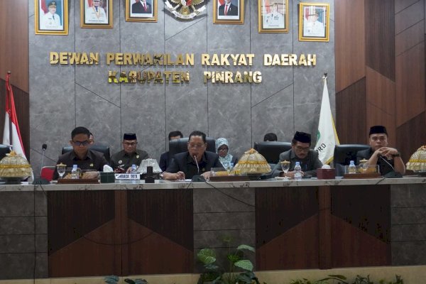 Pemkab dan DPRD Pinrang Sepakati KUPA-PPAS dan Ranperda di Luar Propemperda