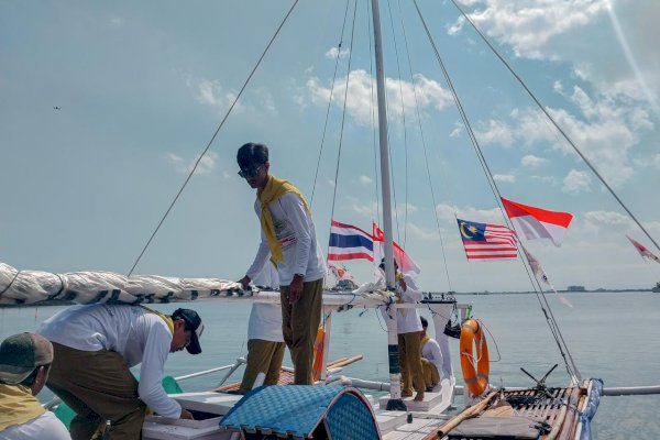 Yayasan Hadji Kalla Dukung Ekspedisi Pelayaran Akademis III Korpala Unhas hingga Etape Akhir di Thailand