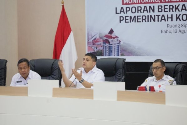 Wali Kota Makassar Warning OPD soal Capain PAD hingga Serapan Anggaran