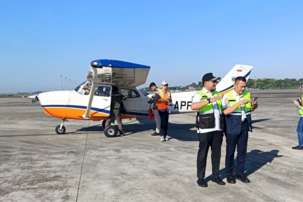 Dishub Sulsel Tinjau Kelayakan Bandara Arung Palakka dan Potensi Waterbase di Bone