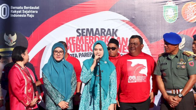 Ketua Tim Penggerak PKK Kota Parepare, Dr. Andi Arfiah Tasming.