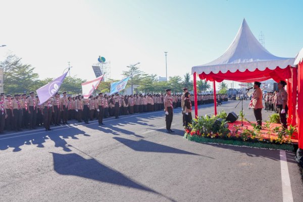 Jadi Pembina Upacara Hari Pramuka, Gubernur Sulsel: Untuk Membentuk Akhlak Moral dan Jiwa Kebersamaan