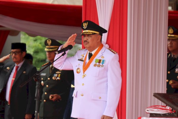Bupati Irwan Pimpin Upacara HUT RI ke-80, Semangat Nasionalisme Ditegaskan