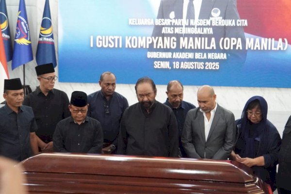 IGK Manila Wafat, Surya Paloh: NasDem Kehilangan Sosok Mentor dan Sahabat