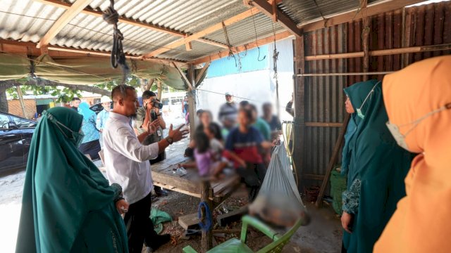 Gubernur Sulawesi Selatan Andi Sudirman Sulaiman melakukan kunjungan evaluasi program Aksi Stop Stunting di Takalar dan Jeneponto.