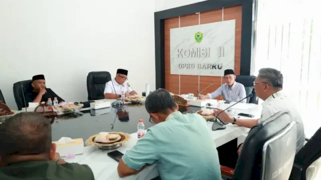 Komisi II DPRD Barru Raker Bersama Wakil Bupati, Bahas Pemberdayaan Masyarakat