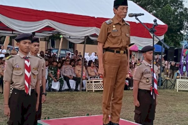Pramuka Pangkep Gelar Apel Besar untuk Semarakkan HUT ke-64