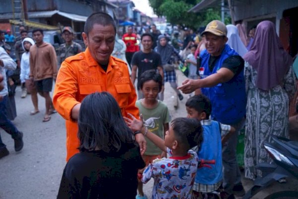 Sentuhan Empati Bupati Luwu Timur untuk Korban Kebakaran di Sorowako