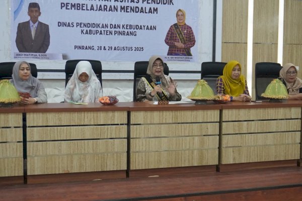 Bunda PAUD Pinrang Tekankan Peran Guru Sebagai Benteng Karakter Anak