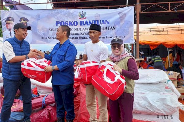 Bupati Lutim Ibas Pimpin Aksi Kemanusian JBJ Pasca Kebakaran di Nuha