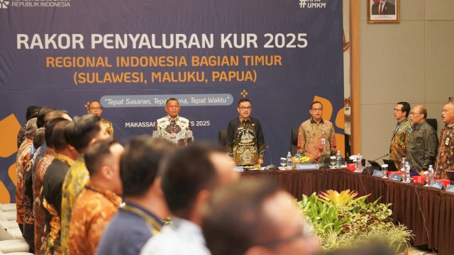 Bank Sulselbar Jadi BPD Penyalur KUR Terbesar di Indonesia Timur.