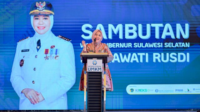 Wakil Gubernur Sulawesi Selatan, Fatmawati Rusdi.