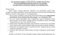Empat Hari Sekolah Online, Disdik Makassar: Belajar Daring 1&ndash;4 September
