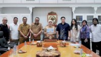 Wawali Makassar Terima Audiensi Production house MAF World Pictures