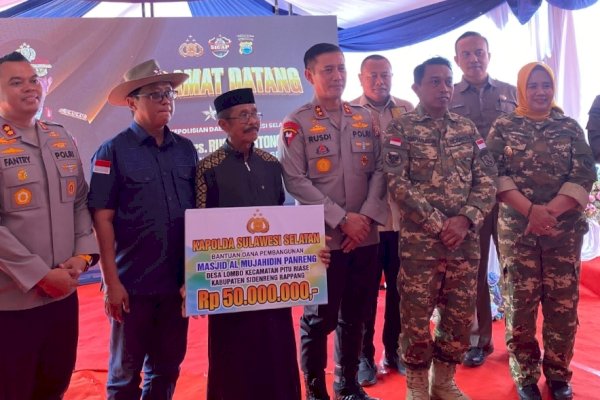 Kapolda Sulsel Apresiasi Potensi Wilayah dan Kepemimpinan Bupati Sidrap
