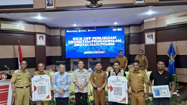 Direktur Operasional &#038; TI Bank Sulselbar Hadiri TP2DD Jeneponto, Bahas Percepatan Transformasi Digital