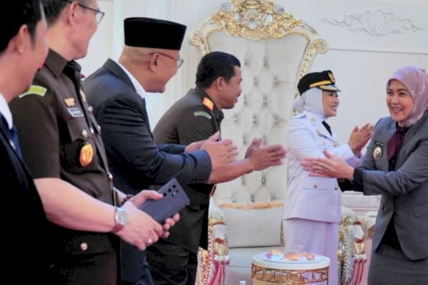 Aliyah Mustika Ilham Hadiri Pelantikan Wali Kota dan Wawali Palopo Periode 2025–2030