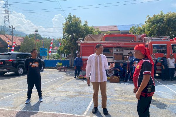 Komisi B DPRD Palopo Kunjungi Damkar, Kondisi Sarana dan Prasarana Memprihatinkan