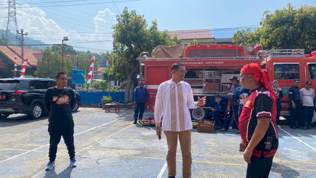 Komisi B DPRD Kota Palopo Kunjungi Damkar.