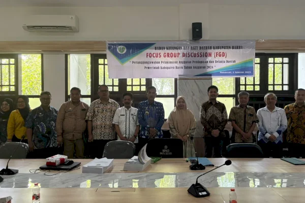 Wakil Ketua DPRD Barru Ikuti FGD Terkait Tindak Lanjut Ranperda tentang Pertanggungjawabn APBD Tahun 2024