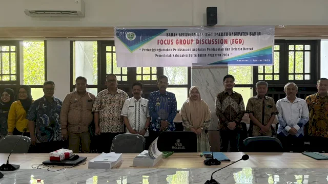 Wakil Ketua DPRD Barru Ikuti FGD Terkait Tindak Lanjut Ranperda tentang Pertanggungjawabn APBD Tahun 2024