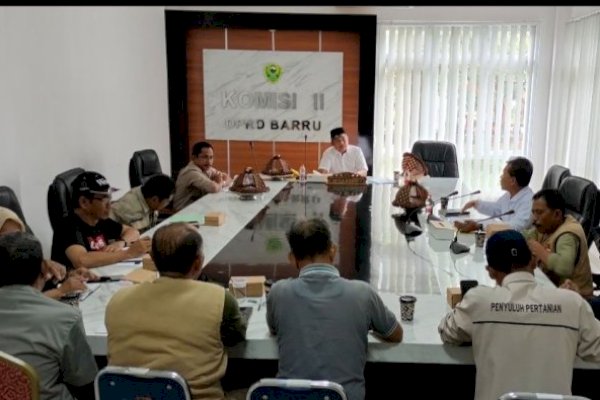 Komisi II DPRD Barru Dorong Penguatan Strategi Ketahanan Pangan