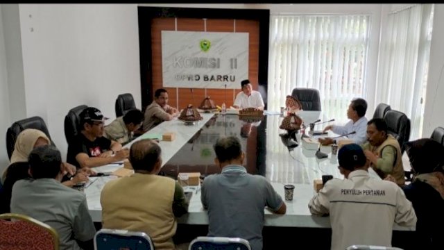 Komisi II DPRD Barru Dorong Penguatan Strategi Ketahanan Pangan