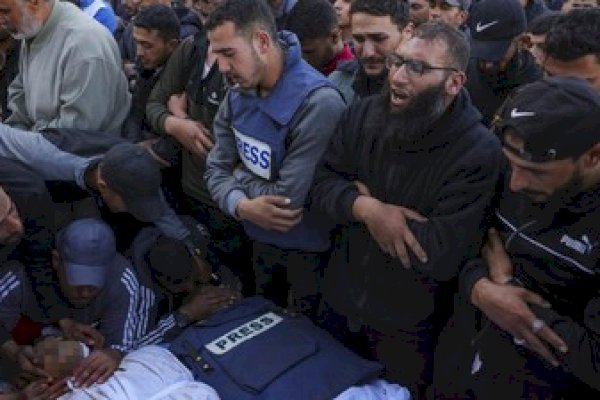 Jurnalis yang Dibunuh Israel di Gaza Jadi 240, Lampaui Angka Perang Dunia