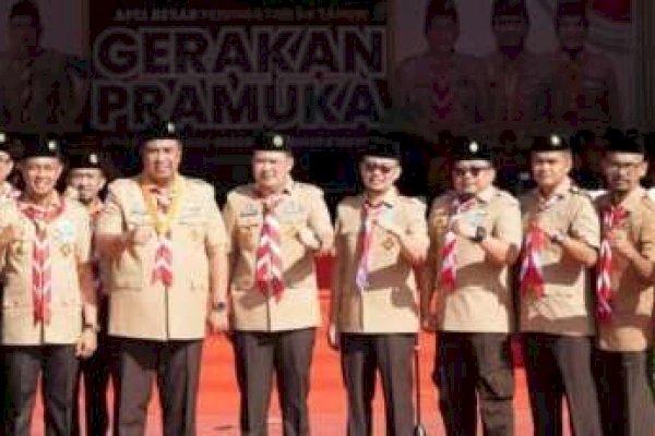 Bupati Maros Chaidir Syam: Pramuka Jawaban Tantangan Sosial Anak Muda