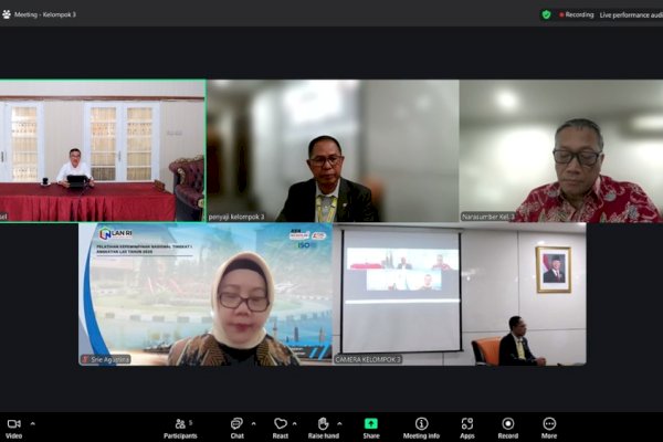 Sekda Sulsel Hadiri Seminar Proyek Perubahan INTAN-WPL, Dorong ASN Adaptif dan Berdaya Saing