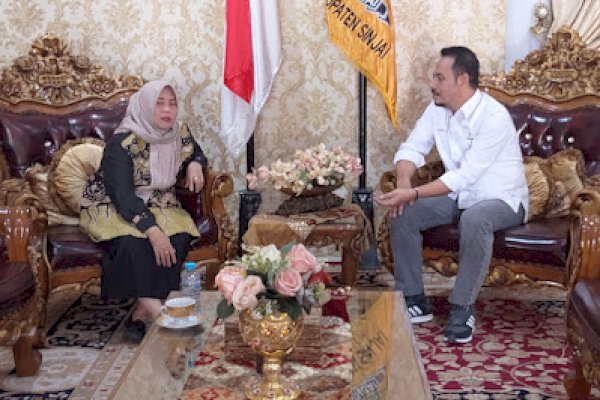 ‎Bupati Sinjai Terima Audiensi Pimpinan Cabang Bank Sulselbar, Bahas Sinergi-Dukungan Pembangunan Daerah