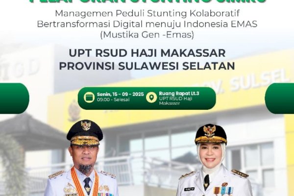 RSUD Haji Makassar Dorong Implementasi Pelaporan Stunting Digital Lewat SIMRS