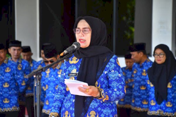 Bupati Sinjai Pimpin Upacara HKN dirangkaikan Peringatan Harhubnas Tahun 2025