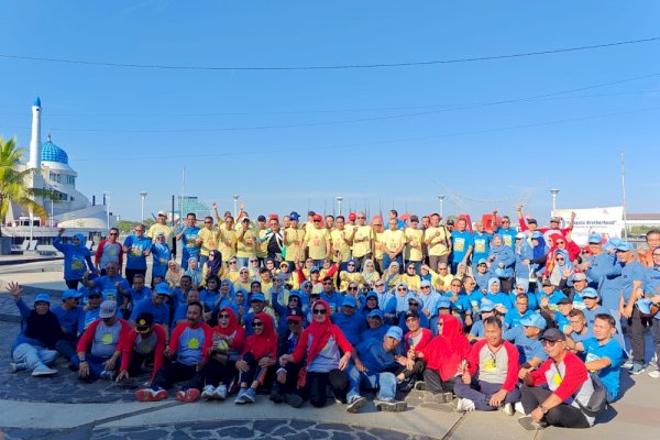 Alumni APDN Ujung Pandang Reuni di Losari, Sekprov Sulsel Sampaikan Pesan Silaturahmi