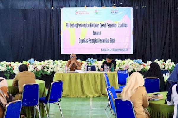Pemkab Sinjai Dukung Pemenuhan dan Perlindungan Hak Penyandang Disabilitas