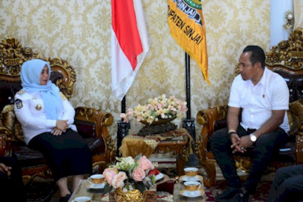 Bupati Ratnawati Terima Audiensi KONI Sinjai, Bahas Persiapan Porprov Sulsel ke XVIII