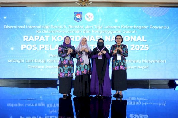 Melinda Aksa Hadiri Rakornas Posyandu 2025 Siap Adaptasi Transformasi Layanan di Tingkat Kelurahan