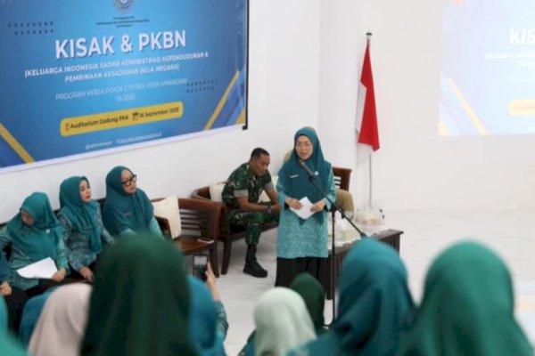 TP PKK Makassar Dorong KISAK & PKBN, Melinda Aksa Ajak Kader Perkuat Administrasi dan Bela Negara