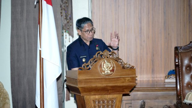 Wabup Soppeng Serahkan Nota Keuangan dan Ranperda Perubahan APBD TA 2025