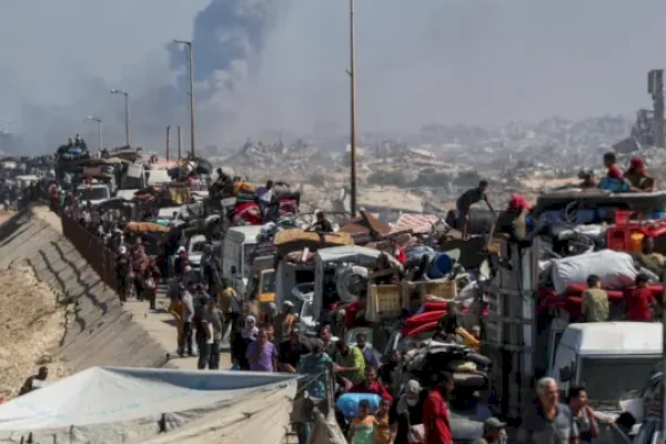Israel Bombardir Gaza Tanpa Henti, Warga Palestina Tak Ada Tempat Tujuan Lagi