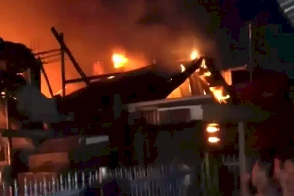 Kebakaran di Kecamatan Tamalate Hanguskan 8 Rumah